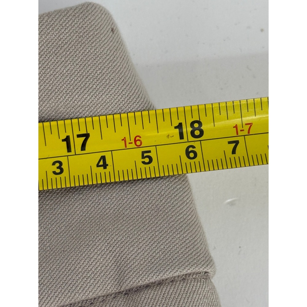 Chicos Fabulously Slimming Ankle Pants Tan Khaki Pull On Stretch Sz 2 (L) - Picture 8 of 12